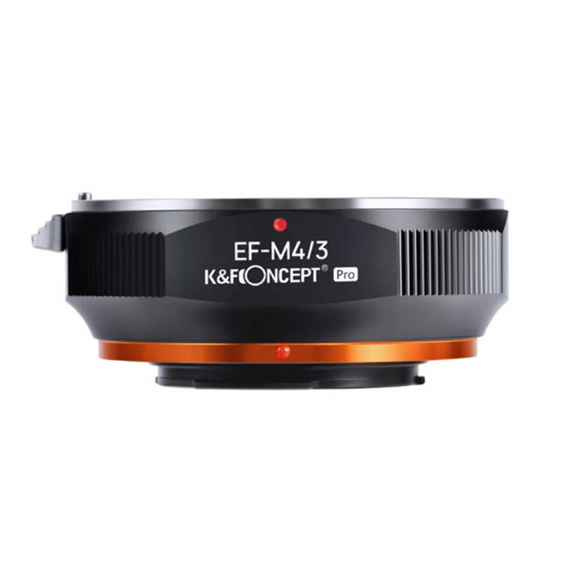K＆FCONCEPT K＆FCONCEPT マウントアダプター (キヤノンEFマウントレンズ → マイクロフォーサーズマウント変換) KF-EFM43.P KF-EFM43.P