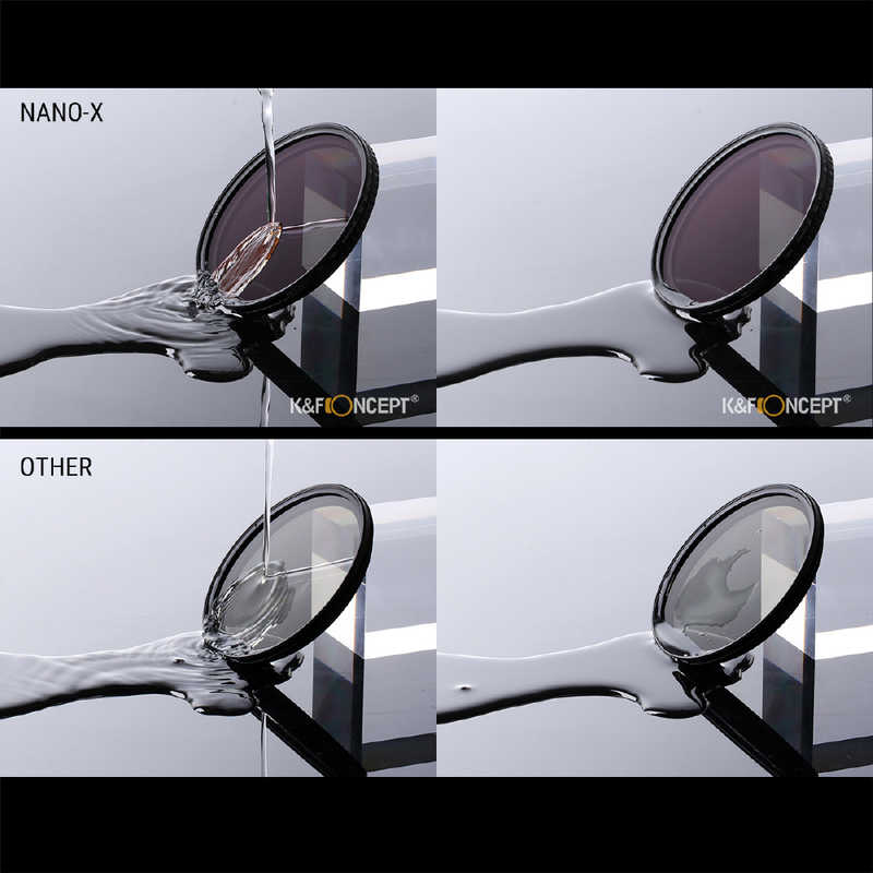 K＆FCONCEPT K＆FCONCEPT NANO-X バリアブル(可変式) NDフィルター 減光範囲ND2~ND32 86mm KF-86NDX2-32 KF-86NDX2-32