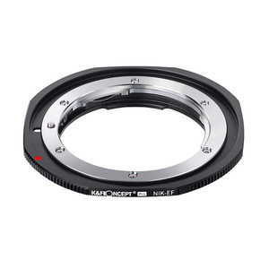 K＆FCONCEPT レンズマウントアダプター KF-NFEF.P (ニコンFマウントレンズ → キヤノンEFマウント変換)