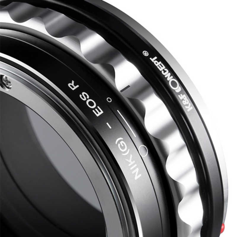 K＆FCONCEPT K＆FCONCEPT マウントアダプター(ニコンFマウント(Gタイプ対応)レンズ→キヤノン│RFマウント変換) KF-NGRF KF-NGRF