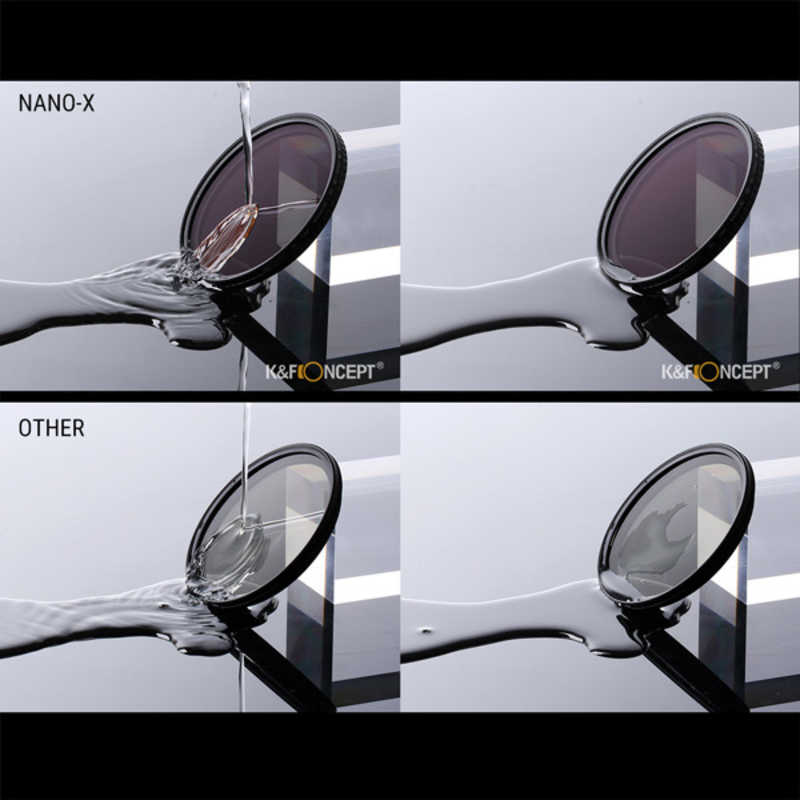 K＆FCONCEPT K＆FCONCEPT NANO-X バリアブル(可変式) NDフィルター 67mm 減光範囲ND2~ND32 KF-67NDX2-32 KF-67NDX2-32