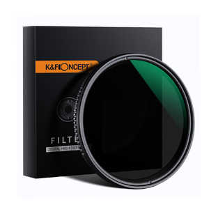 K＆FCONCEPT バリアブル NDフィルター(減光範囲 ND8-ND2000) 43mm KF-43ND2K