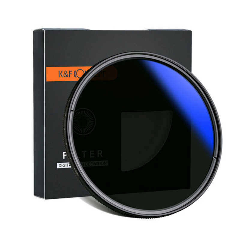K＆FCONCEPT K＆FCONCEPT 可変式NDフィルター 37mm NDX 減光範囲ND2~ND400 16層マルチコーティング 薄枠設計 KF-CNDX37 KF-CNDX37