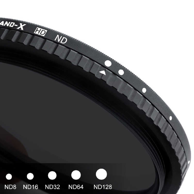 K＆FCONCEPT K＆FCONCEPT NANO-X バリアブル NDフィルター 37mm KF-37NDX8-128 KF-37NDX8-128