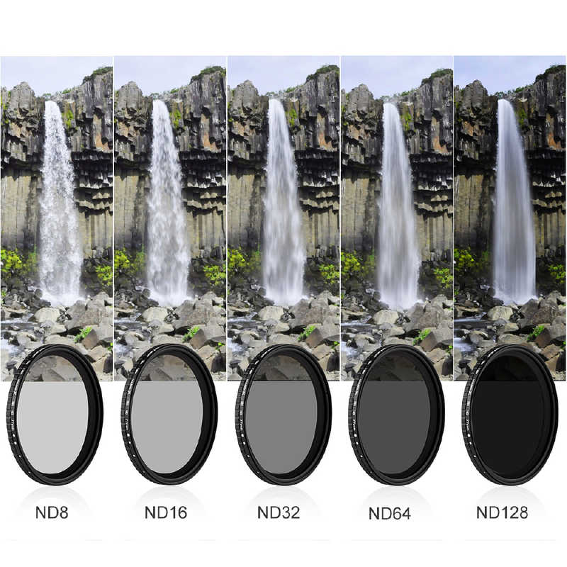 K＆FCONCEPT K＆FCONCEPT NANO-X バリアブル NDフィルター 37mm KF-37NDX8-128 KF-37NDX8-128