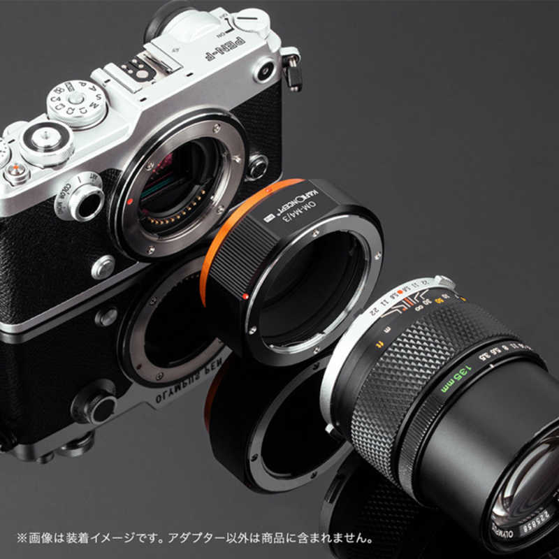 K＆FCONCEPT K＆FCONCEPT K&F Concept マウントアダプター (オリンパスOMマウントレンズ → マイクロフォーサーズマウント変換) KF-OMM43.P KF-OMM43.P