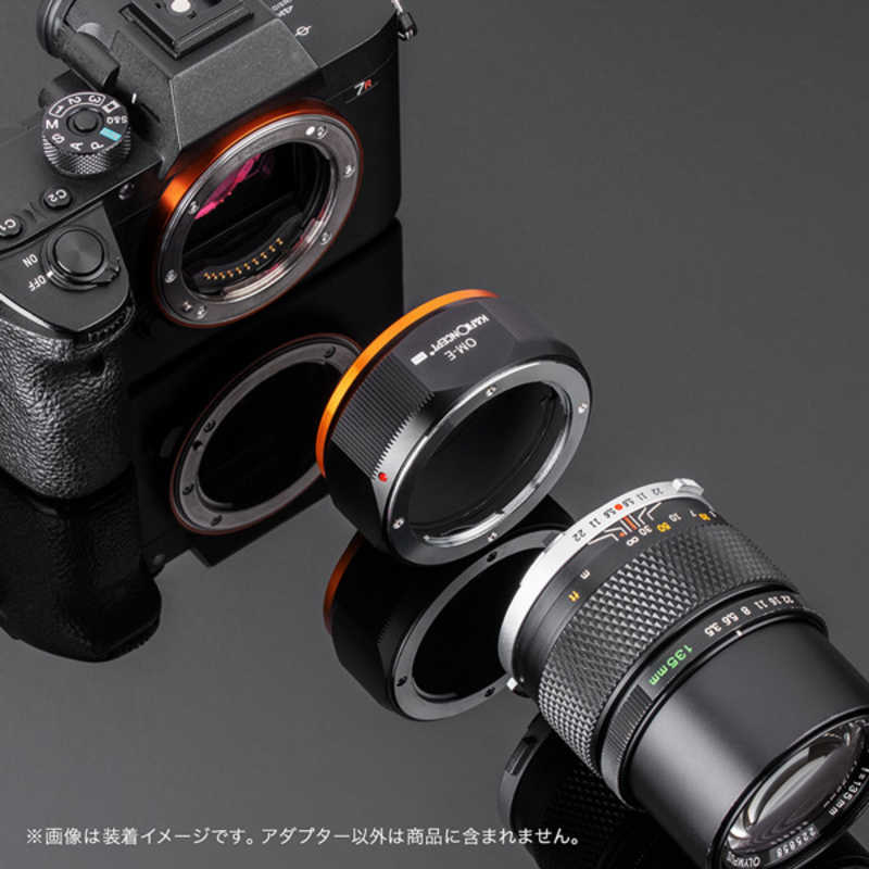K＆FCONCEPT K＆FCONCEPT K&F Concept マウントアダプター (オリンパスOMマウントレンズ → ソニーEマウント変換) KF-OME.P KF-OME.P