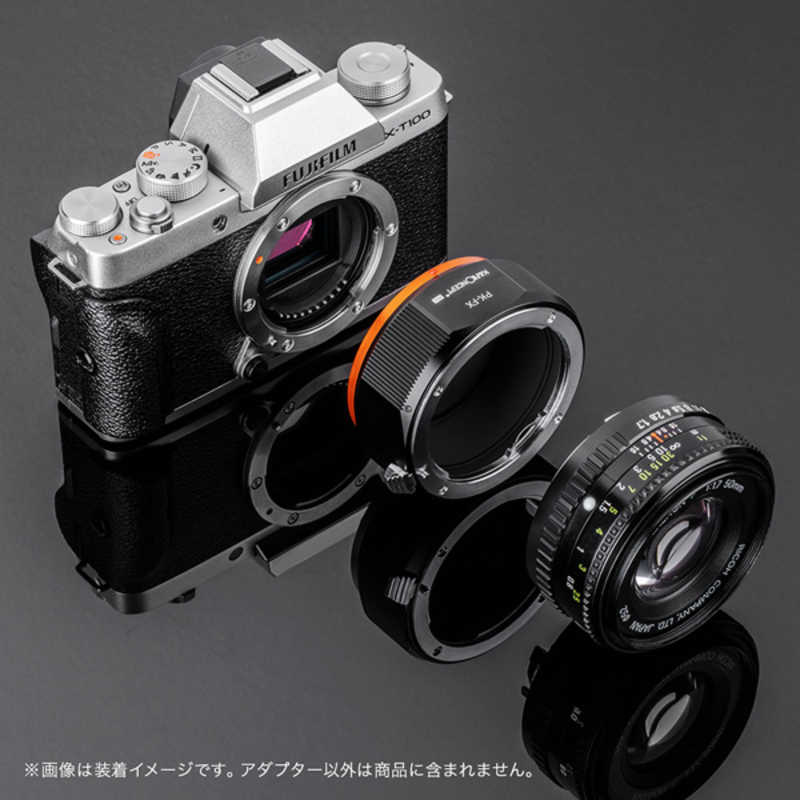 K＆FCONCEPT K＆FCONCEPT K&F Concept マウントアダプター (ペンタックスKマウントレンズ → 富士フイルムXマウント変換) KF-PKX.P KF-PKX.P