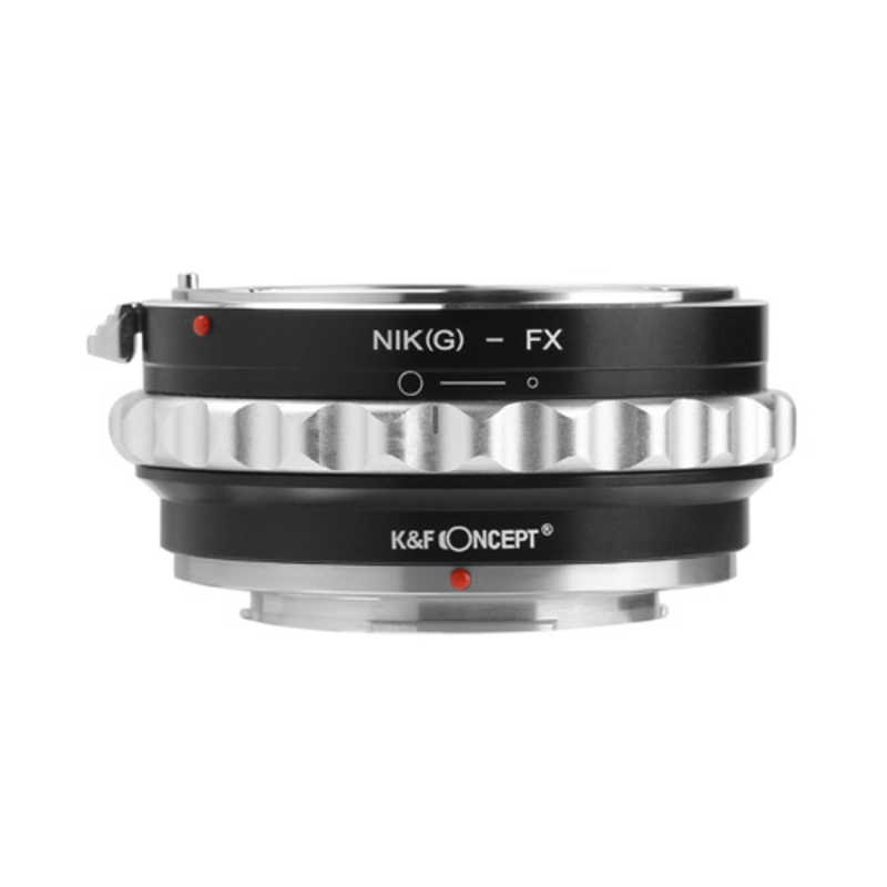 K＆FCONCEPT K＆FCONCEPT マウントアダプター KF-NGX2(ニコンFマウント[Gタイプ対応]レンズ → 富士フイルムXマウント変換)絞りリング付き KF-NGX2 KF-NGX2(ニコンFマウント[Gタイプ対応]レンズ → 富士フイルムXマウント変換)絞りリング付き KF-NGX2