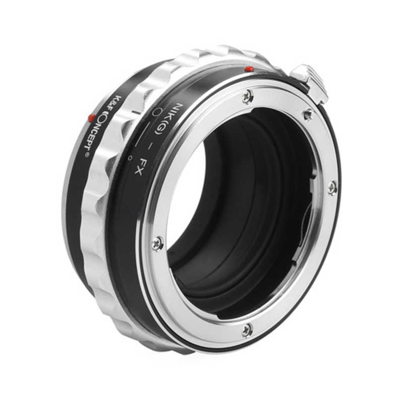 K＆FCONCEPT K＆FCONCEPT マウントアダプター KF-NGX2(ニコンFマウント[Gタイプ対応]レンズ → 富士フイルムXマウント変換)絞りリング付き KF-NGX2 KF-NGX2(ニコンFマウント[Gタイプ対応]レンズ → 富士フイルムXマウント変換)絞りリング付き KF-NGX2
