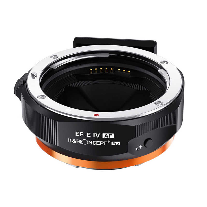 K＆FCONCEPT K＆FCONCEPT 電子マウントアダプター KF-EFE-AF IV キヤノンEFマウントレンズ → ソニーEマウント変換 KF-EFE-AFIV KF-EFE-AFIV