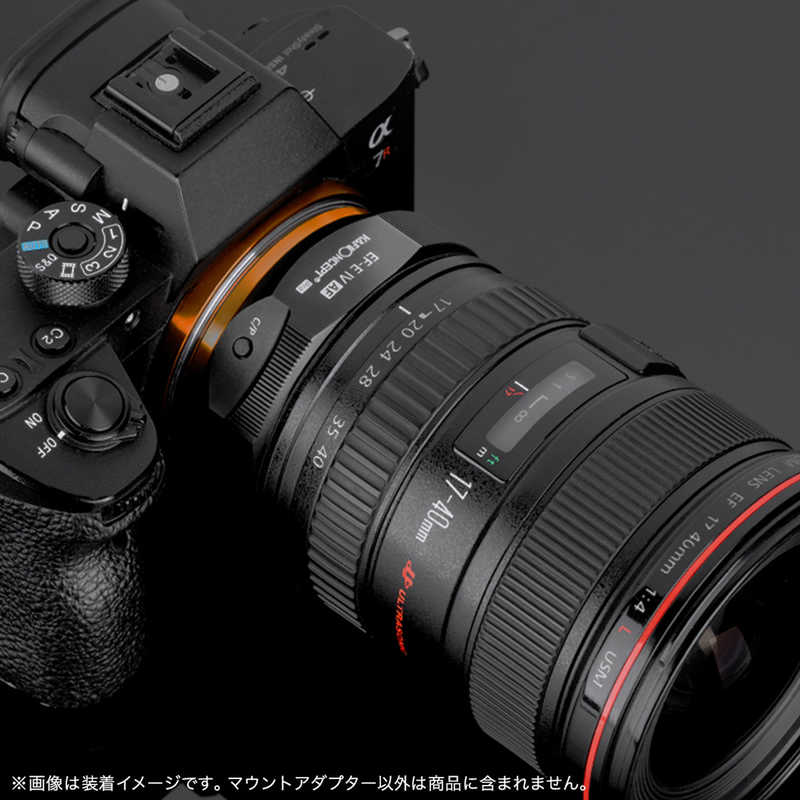 K＆FCONCEPT K＆FCONCEPT 電子マウントアダプター KF-EFE-AF IV キヤノンEFマウントレンズ → ソニーEマウント変換 KF-EFE-AFIV KF-EFE-AFIV