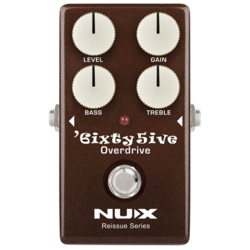 NUX NUX 6ixty5ive OverDrive エフェクター オーバードライブ 6IXTY5IVEOVERDRIVE 6IXTY5IVEOVERDRIVE
