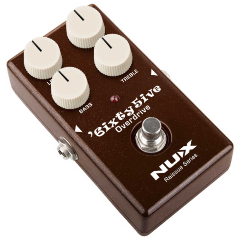 NUX NUX 6ixty5ive OverDrive エフェクター オーバードライブ 6IXTY5IVEOVERDRIVE 6IXTY5IVEOVERDRIVE