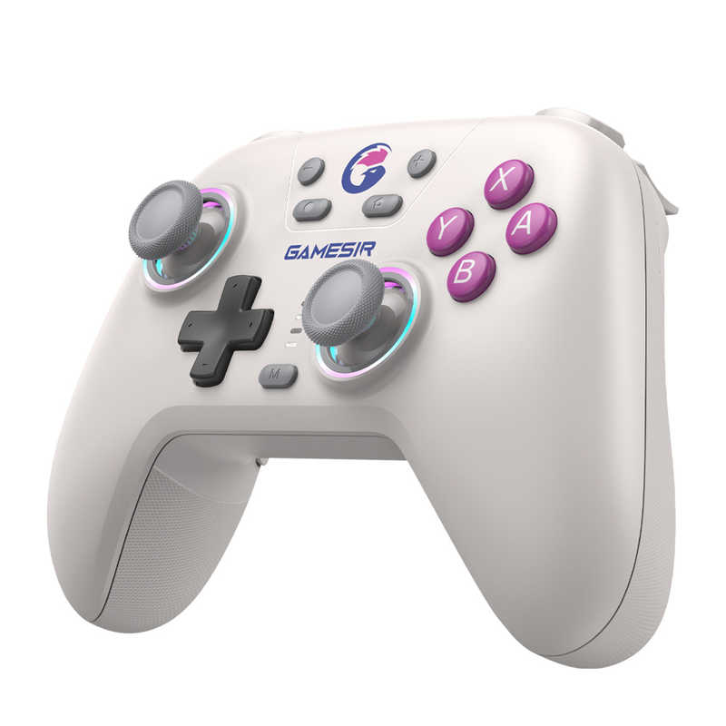 GAMESIR GAMESIR ホールエフェクトセンサー搭載コントローラー WindowsPC/Switch/Android/iOS対応 GameSir Nova Retro White GameSir Nova Retro White