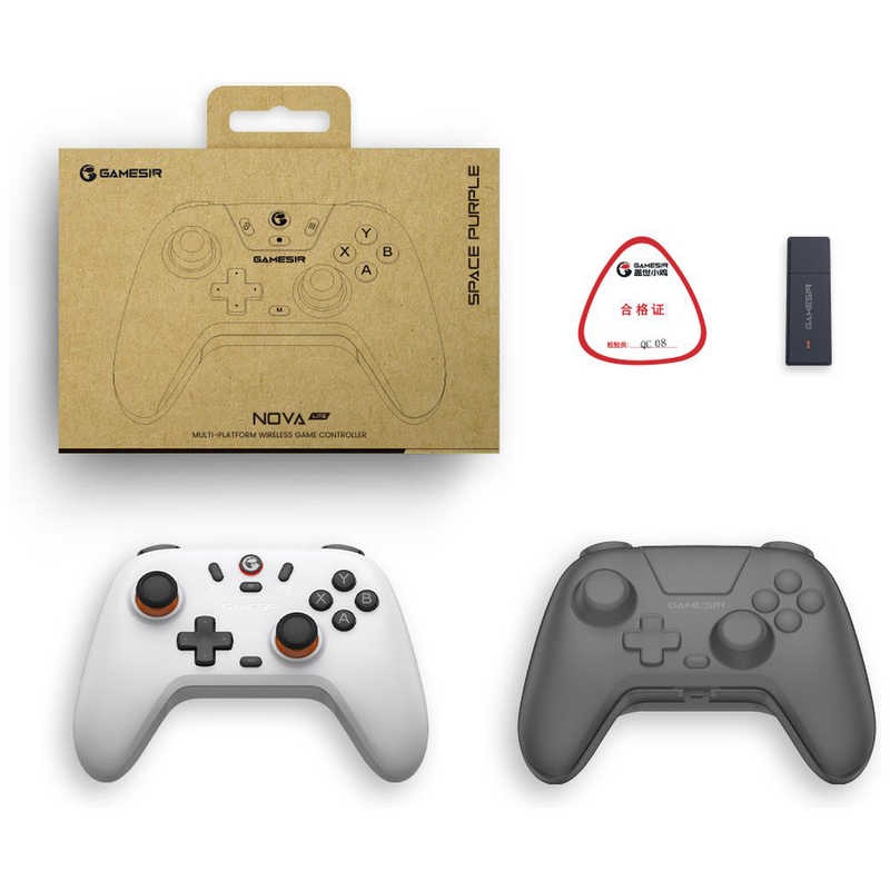 GAMESIR GAMESIR ホールエフェクトセンサー搭載コントローラー GameSirNovaLiteStellarWhite GameSirNovaLiteStellarWhite