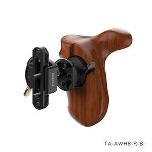 TILTA Tiltaing Advanced Right Side Wooden Handle Type VIII - Black TAAWH8RB