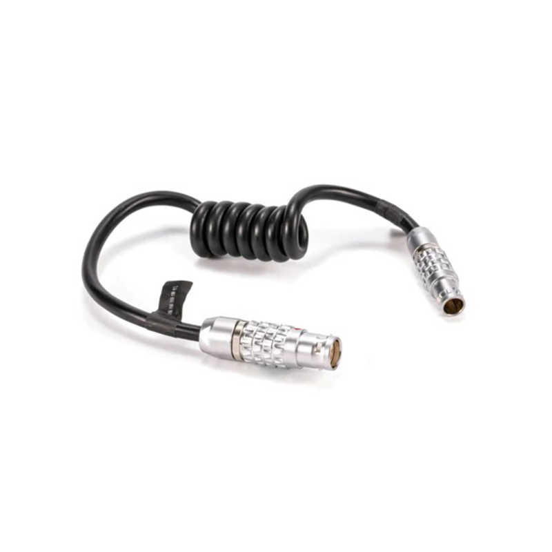 TILTA TILTA 4-Pin Male to 8-Pin Female Coiled Power Cable TCB4LEM8LEF TCB4LEM8LEF