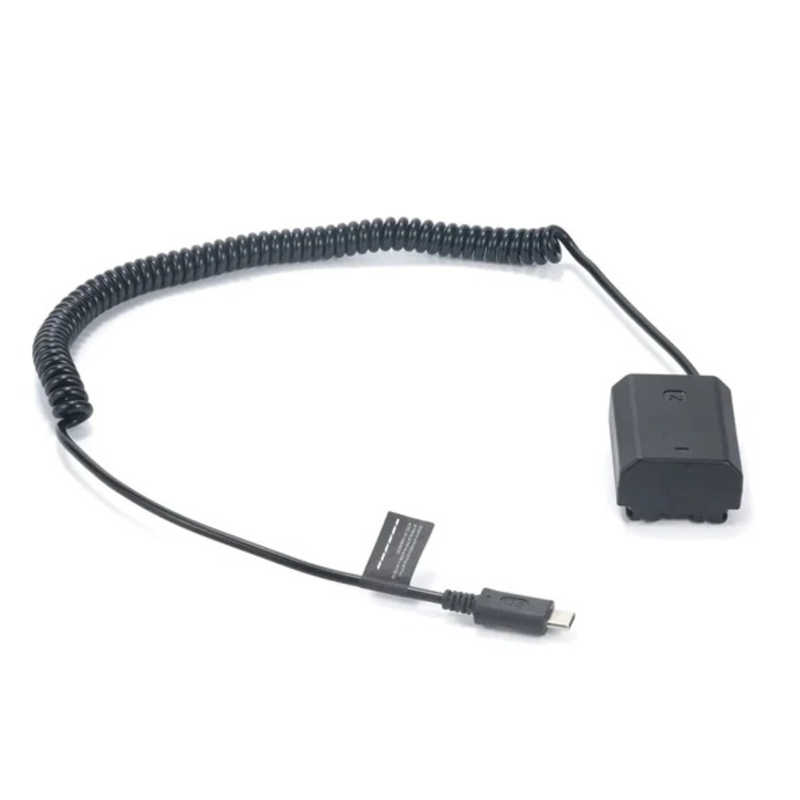 TILTA TILTA Sony NP-FZ100 Dummy Battery to USB-C PD Power Cable DBSYFZUSBC DBSYFZUSBC