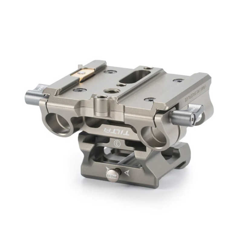 TILTA TILTA Modular 15mm LWS Baseplate Type III - Titanium Gray TAMBP3TG TAMBP3TG