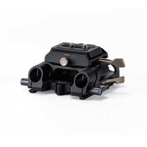 TILTA Tilta Arca Height Adjustable 15mm LWS Baseplate - Black TA-HABP-B