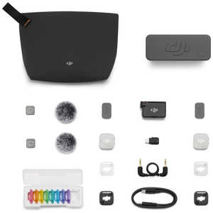 DJI Mic Mini 2S(2TX�A1RX�A�[�d�P�[�X�t��) DMM538