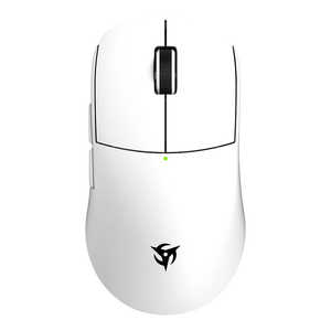 Ninjutso Sora Wireless Gaming Mouse White ゲーミングマウス ［光学式 /有線/無線(ワイヤレス) /7ボタン /USB (Type-C＋Type-A)］ ホワイト nj-sora-white