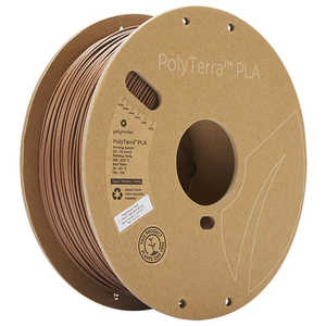 POLYMAKER PolyTerra PLA フィラメント [1.75mm /1kg] アースブラウン PM70907
