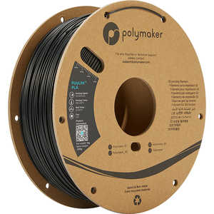 POLYMAKER PolyLite PLA (1.75mm 1kg) Black PA02001