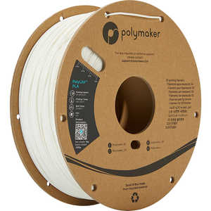 POLYMAKER PolyLite PLA (1.75mm 1kg) White PA02002