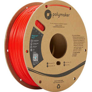 POLYMAKER PolyLite PLA (1.75mm 1kg) Red PA02004