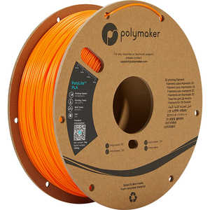 POLYMAKER PolyLite PLA (1.75mm 1kg) Orange PA02008