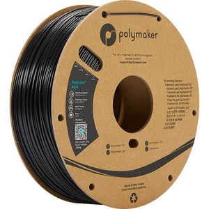 POLYMAKER PolyLite ASAフィラメント (1.75mm/1000g) Black PF01001 POLYMAKER PolyLite ASAフィラメント (1.75mm/1000g) Black PF01001