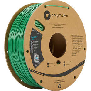 POLYMAKER PolyLiteABSフィラメント(1.75mm/1001g) Green PE01005 POLYMAKER PolyLiteABSフィラメント(1.75mm/1001g) Green PE01005