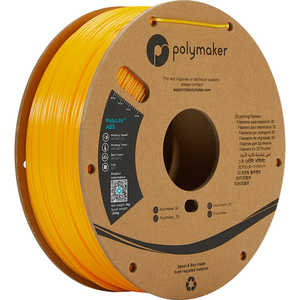 POLYMAKER PolyLiteABSフィラメント(1.75mm/1001g) Yellow PE01006