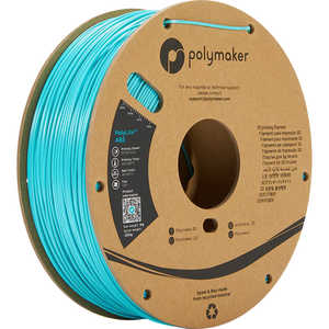 POLYMAKER PolyLiteABSフィラメント(1.75mm/1001g) Teal PE01010 POLYMAKER PolyLiteABSフィラメント(1.75mm/1001g) Teal PE01010