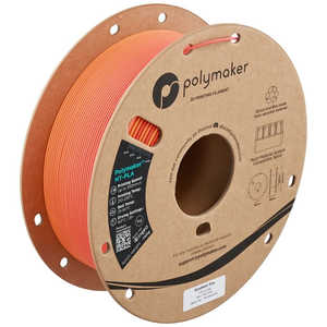 POLYMAKER Polymaker HT-PLA (1.75mm�A1000g) Gradient Fire PA17014