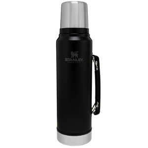 STANLEY スタンレー クラシック真空ボトル(1L) マットブラック 10-08266-050 STANLEY スタンレー クラシック真空ボトル(1L) マットブラック 10-08266-050
