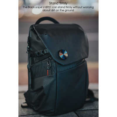 VSGO カメラバッグ V-BP01「Black Snipe（ブラックスナイプ）」 バックパック カメラリュック リュックサック FIDLO メーカー直送VSGO カメラバッグ Black Snipe V-BP01