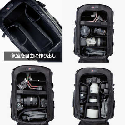 VSGO カメラリュック (BLACK SNIPE) 25l V-BP03 の通販 | カテゴリ 