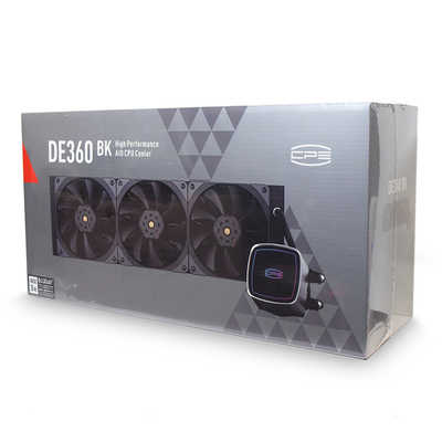 PCCOOLER 水冷CPUクーラー 120mmファン x 3 ［LGA115X / 1200