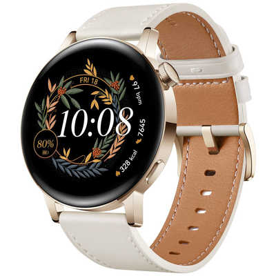 HUAWEI スマートウォッチ HUAWEI WATCH GT3 42mm/White Leather HUAWEI スマートウォッチ HUAWEI WATCH GT3 42mm/White Leather