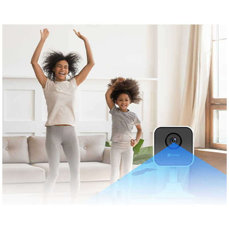 EZVIZ EZVIZ 屋内用 見守りスマートホーム ネットワークカメラ 取り付け簡単 WiFi対応 DC5v給電式 ［暗視対応 /屋内対応］ CSH1C CSH1C