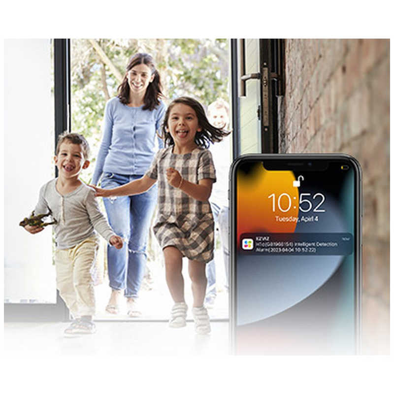 EZVIZ EZVIZ 屋内用 見守りスマートホーム ネットワークカメラ 取り付け簡単 WiFi対応 DC5v給電式 ［暗視対応 /屋内対応］ CSH1C CSH1C