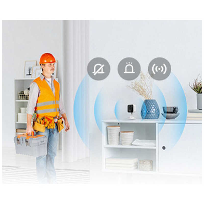 EZVIZ EZVIZ 屋内用 見守りスマートホーム ネットワークカメラ 取り付け簡単 WiFi対応 DC5v給電式 ［暗視対応 /屋内対応］ CSH1C CSH1C