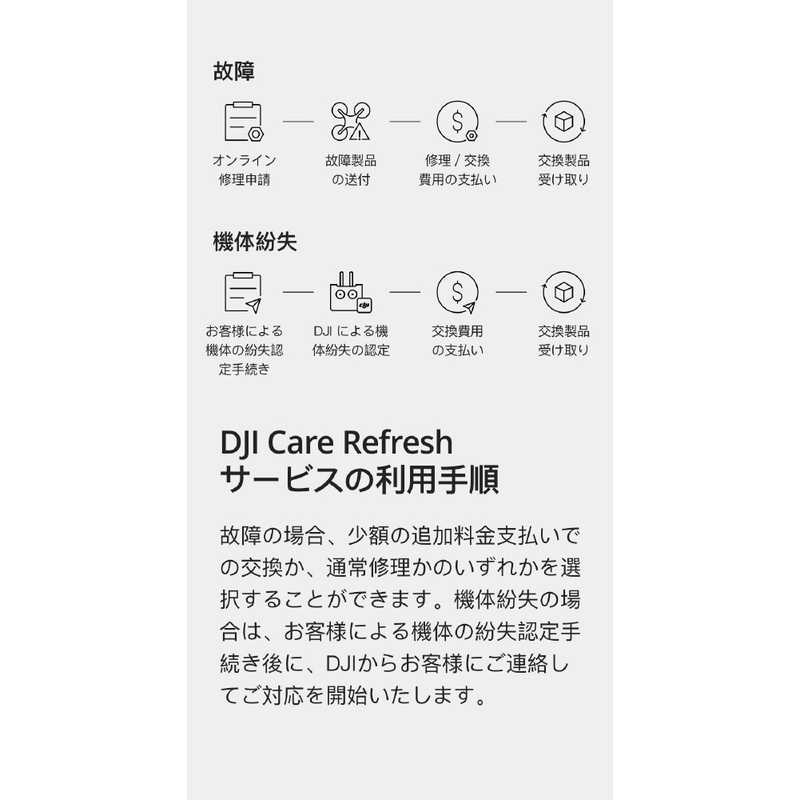 DJI DJI 【アフターサービスプラン】Card DJI Care Refresh 2-Year Plan (DJI Mini 2)JP 2年版 MIN2CB MIN2CB