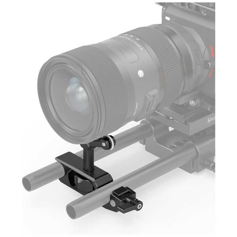 SMALLRIG SMALLRIG デュアル15mm径ロッド用レンズサポート 2152 2152