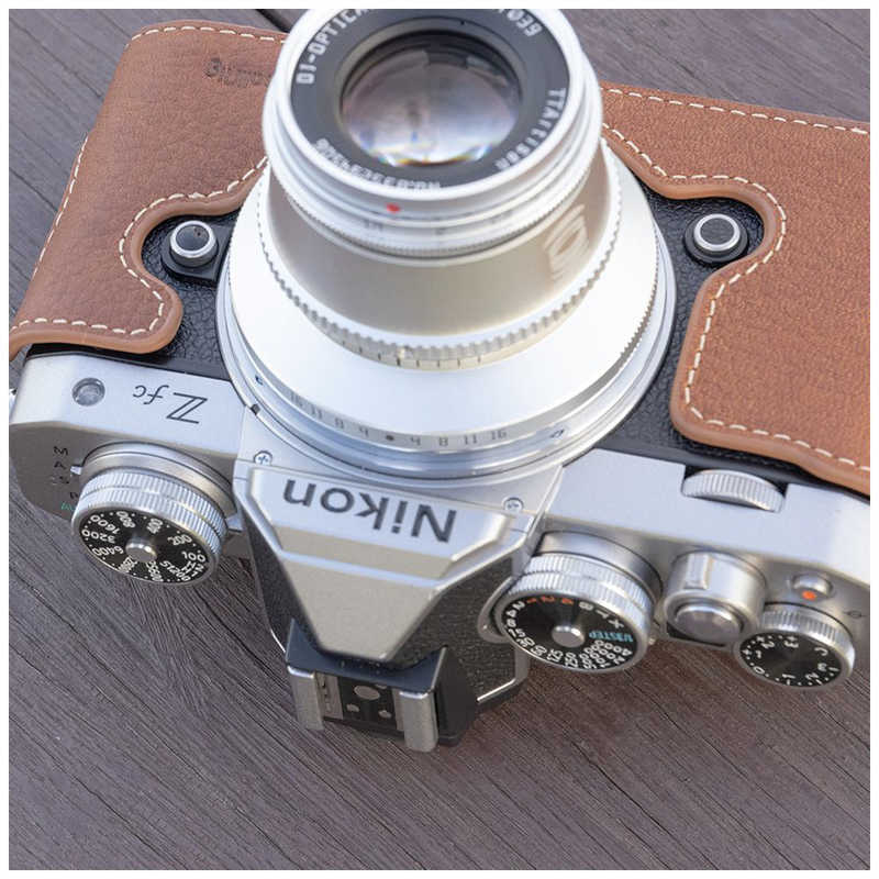 SMALLRIG SMALLRIG Nikon Zfc用レザーハーフケース ショルダーストラップ付き SR3481 SR3481