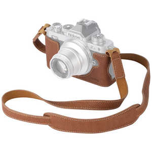 SMALLRIG Nikon Zfc用レザーハーフケース ショルダーストラップ付き SR3481