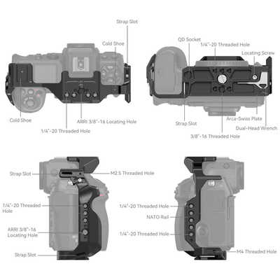 SMALLRIG Nikon Z 8専用ケージ3940 SR3940 の通販 - カテゴリ：カメラ